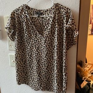 Banana Republic Leopard Print Shirt